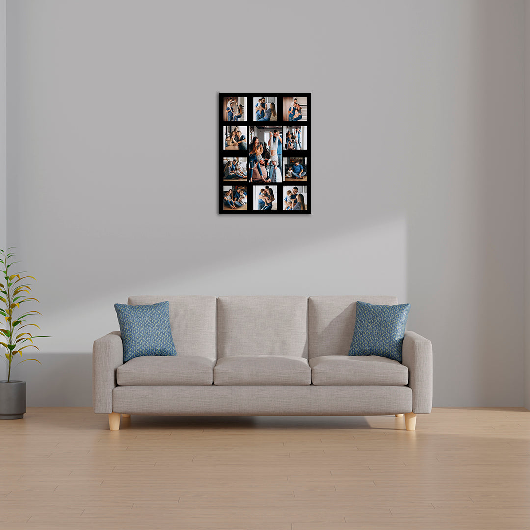 Cuadro Personalizado 30x40 cm con 11 Fotos