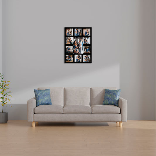 Cuadro Personalizado 30x40 cm con 11 Fotos