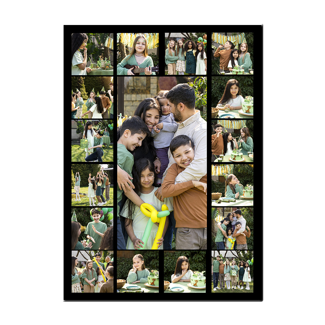 Cuadro Personalizado 50x70 cm con 17 Fotos