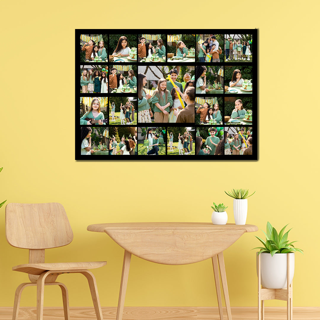 Cuadro Personalizado 70x50 cm con 21 Fotos