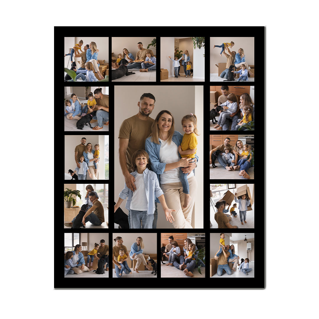 Cuadro Personalizado 40x50 cm con 15 Fotos
