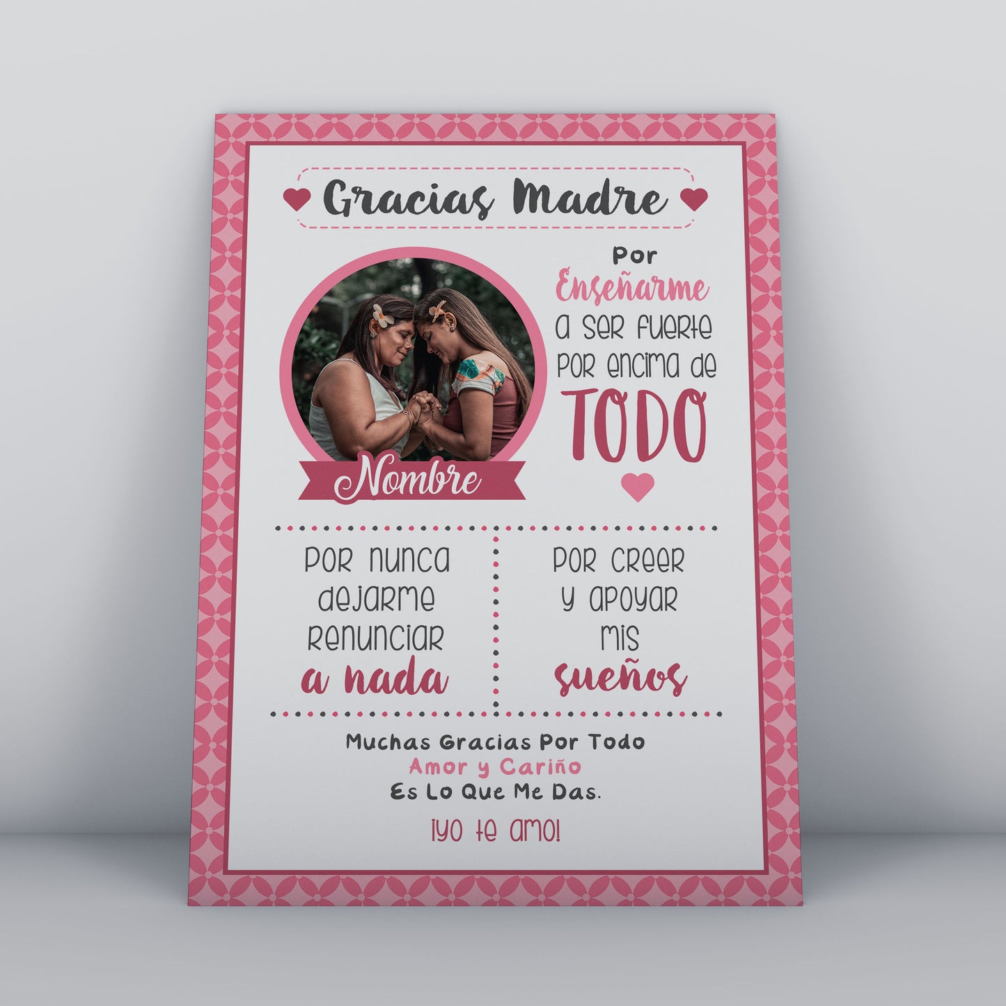Cuadro Personalizado Madres