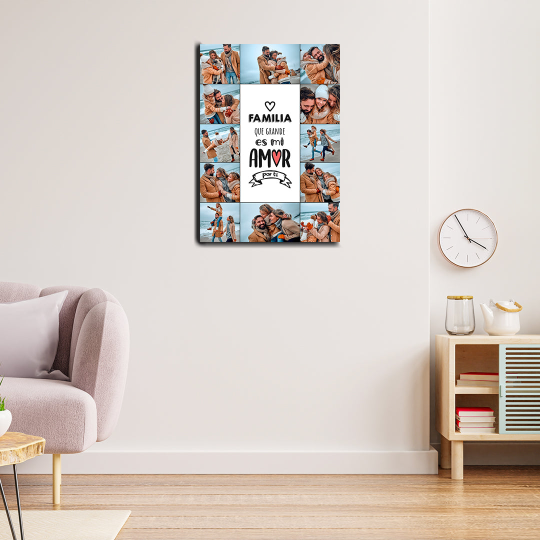 Cuadro Personalizado Familiar (PAGO CONTRA ENTREGA)