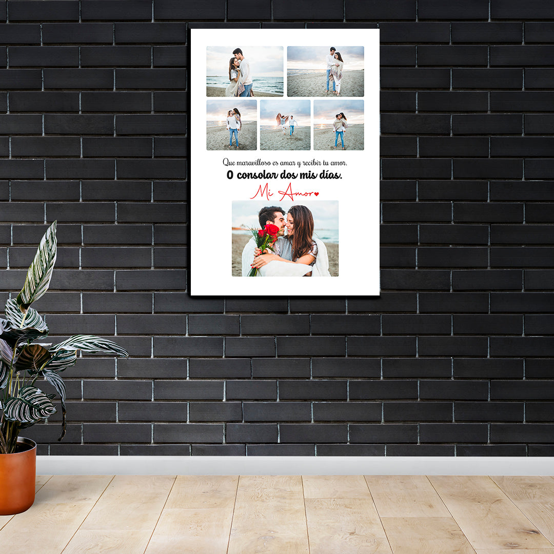 Cuadro Personalizado Pareja (Envío gratis y pago contra entrega)