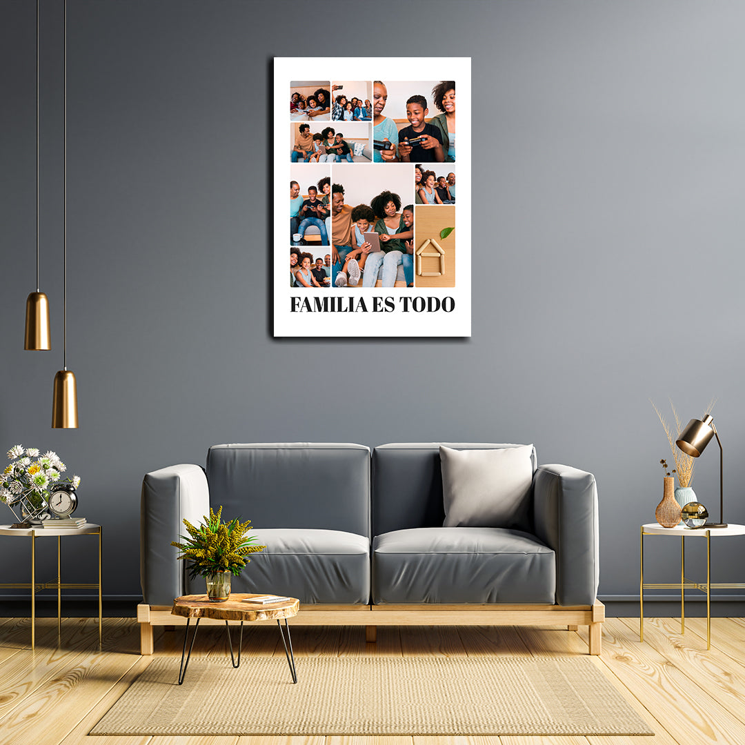 Cuadro Personalizado Familiar (Envío gratis y pago contra entrega)