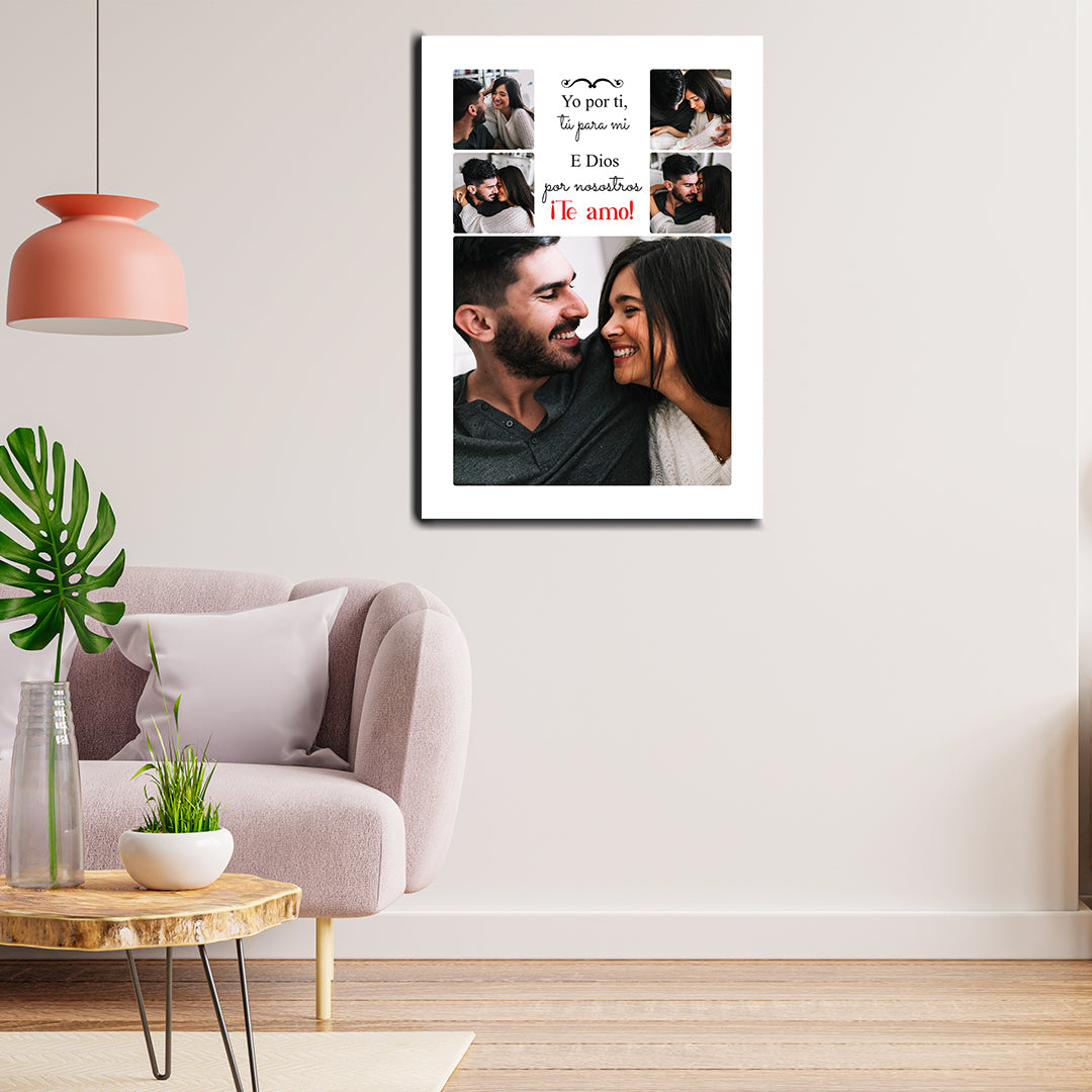 Cuadro Personalizado Pareja (Envío gratis y pago contra entrega)