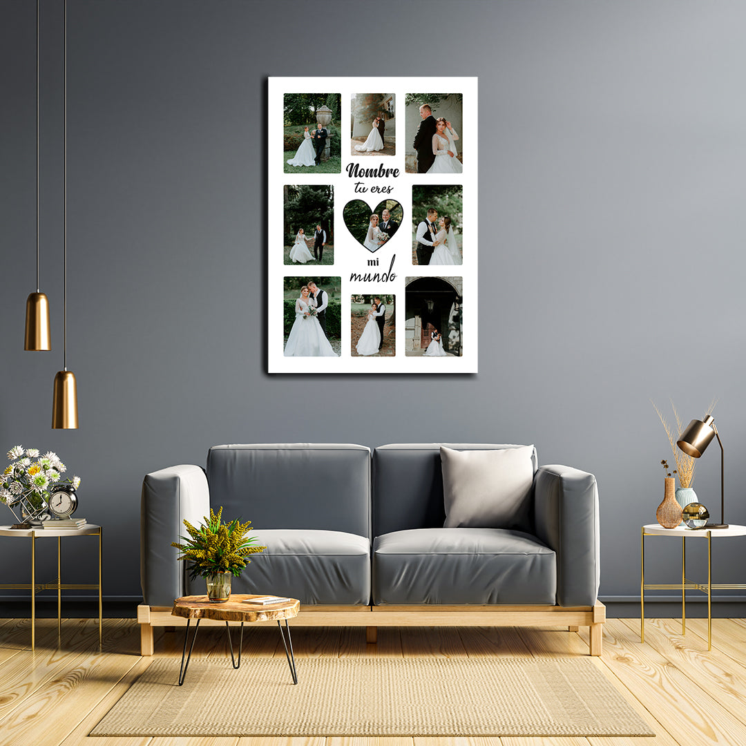 Cuadro Personalizado Pareja (Envío gratis y pago contra entrega)