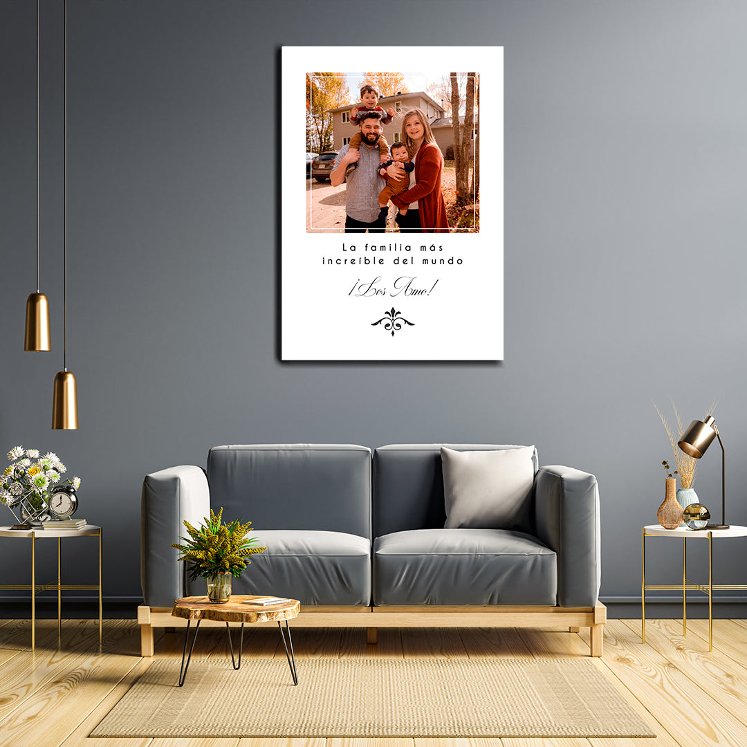 Cuadro Personalizado Familiar (Envío gratis y pago contra entrega)