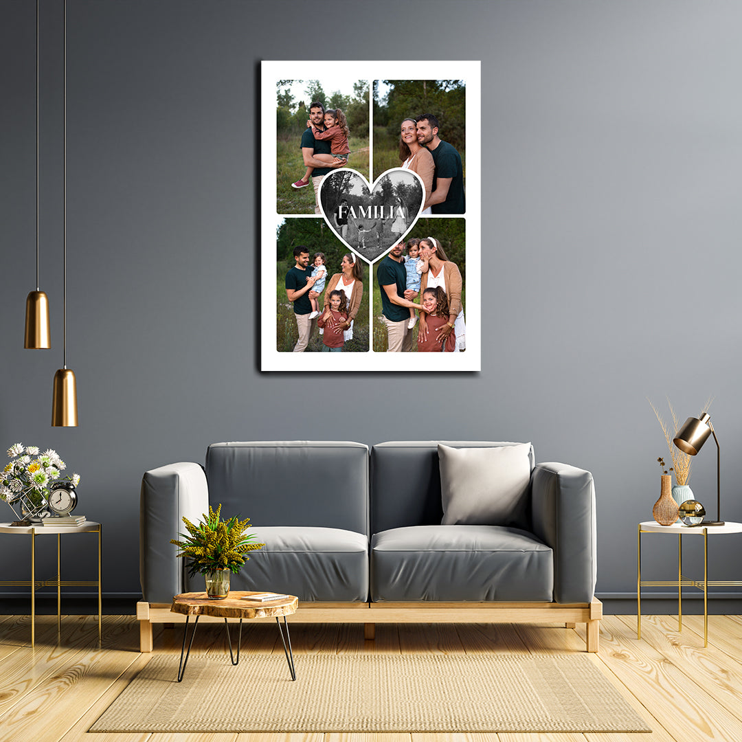 Cuadro Personalizado Familiar (Envío gratis y pago contra entrega)