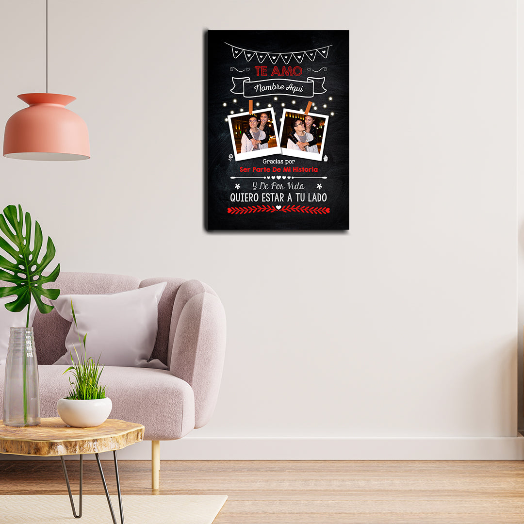 Cuadro Personalizado Pareja (EnvĂo gratis y pago contra entrega)