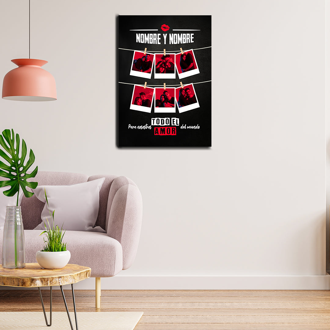 Cuadro Personalizado Pareja (EnvĂo gratis y pago contra entrega)