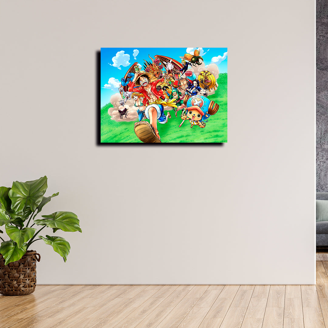 Cuadro temático One Piece  (Envío Gratis y pago contra entrega)