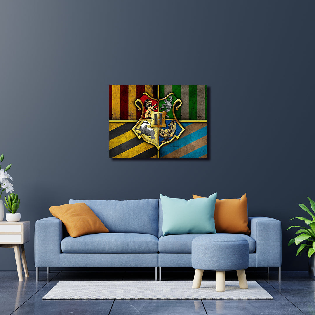 Cuadro escudo Hogwarts  (Envío gratis y pago contra entrega)