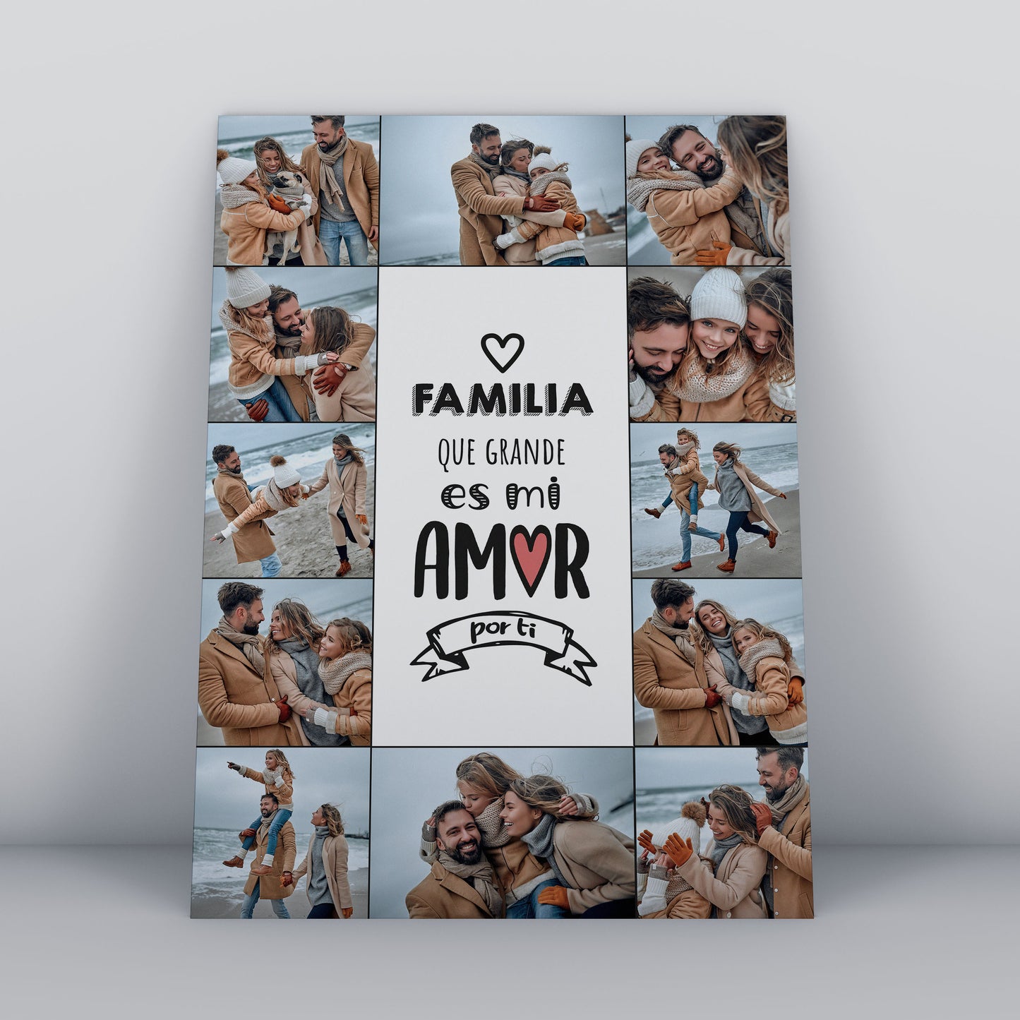 Cuadro Personalizado Familiar (PAGO CONTRA ENTREGA)