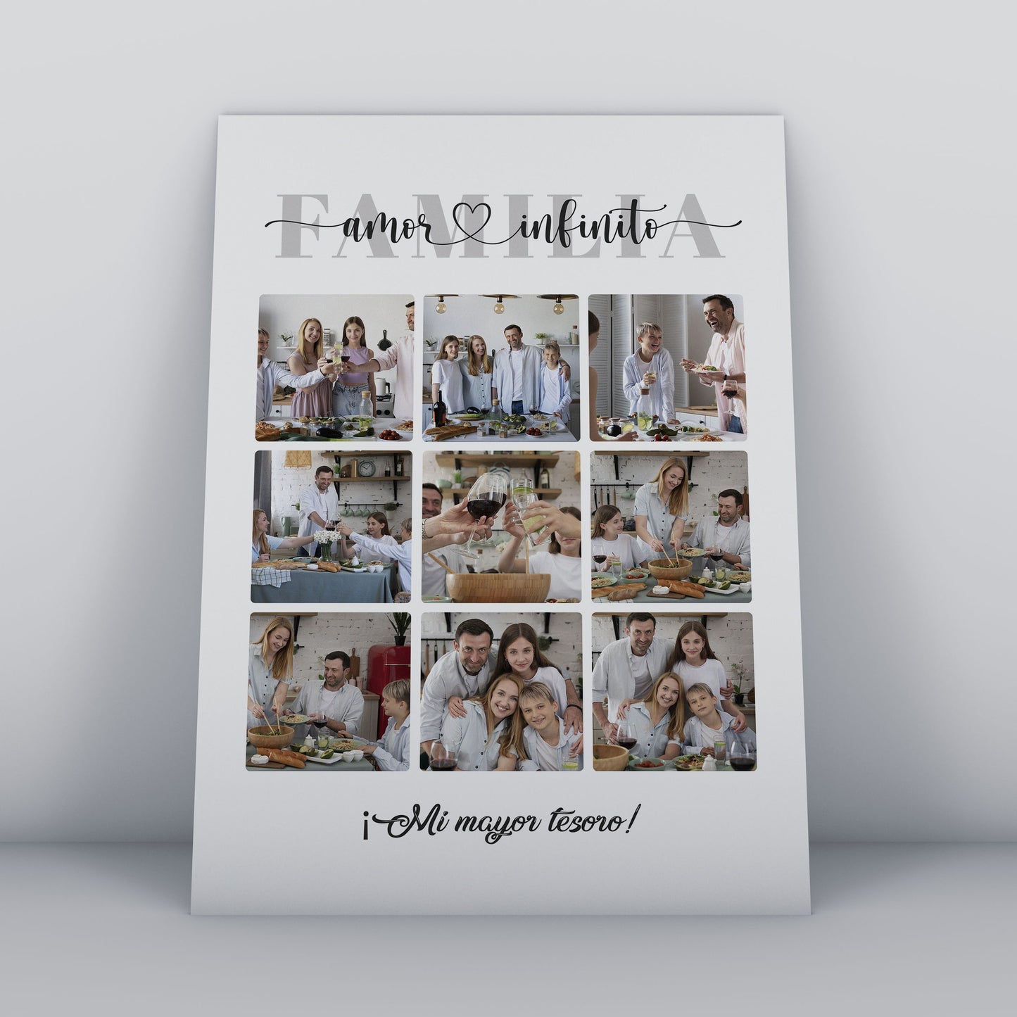 Cuadro Personalizado Familiar (Envío gratis y pago contra entrega)