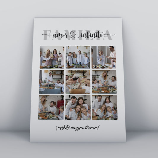 Cuadro Personalizado Familiar (EnvĂo gratis y pago contra entrega)