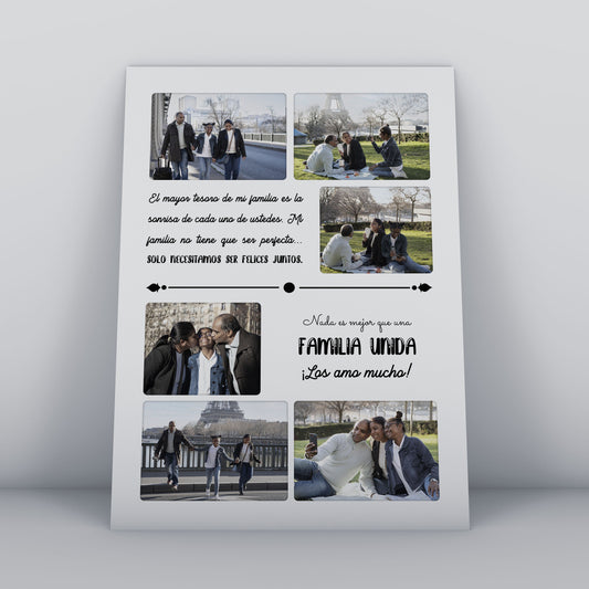 Cuadro Personalizado Familiar (EnvĂo gratis y pago contra entrega)