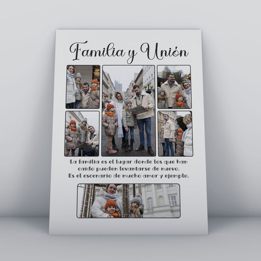 Cuadro Personalizado Familiar (EnvĂo gratis y pago contra entrega)