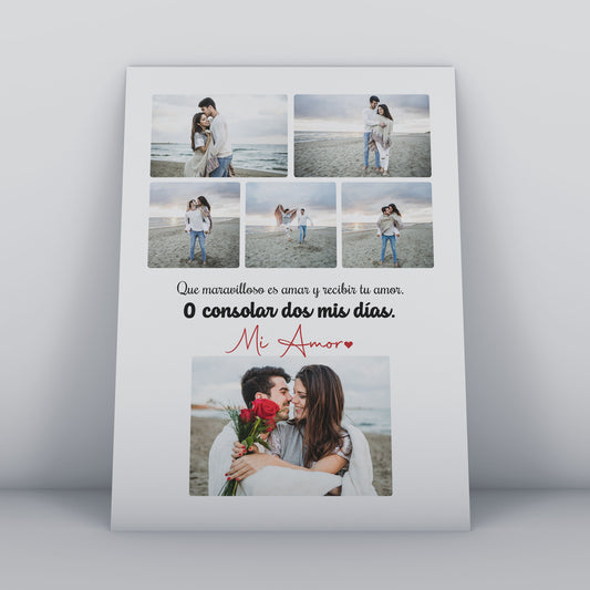 Cuadro Personalizado Pareja (Envío gratis y pago contra entrega)