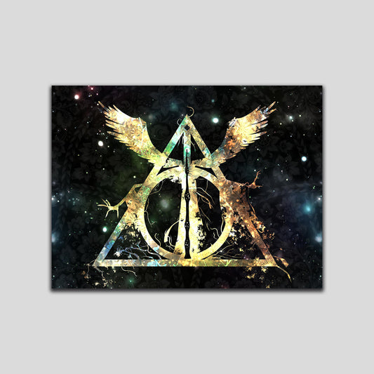 Cuadro Reliquias de la muerte  (Envío gratis y pago contra entrega)