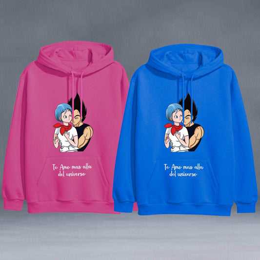 BUZOS PAREJA  DRAGON BALL (PAGO CONTRA ENTREGA ENVIO GRATIS)