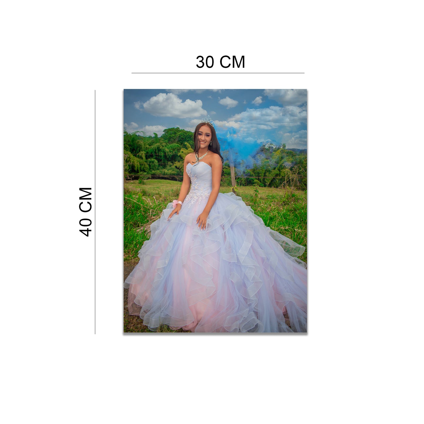 Cuadro Personalizado con 1 Foto | 40x30 cm