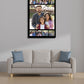 Cuadro Personalizado 40x60 cm Vertical con 9 Fotos