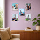 Combo 5 Cuadros Personalizados con Fotos | 15x20 cm