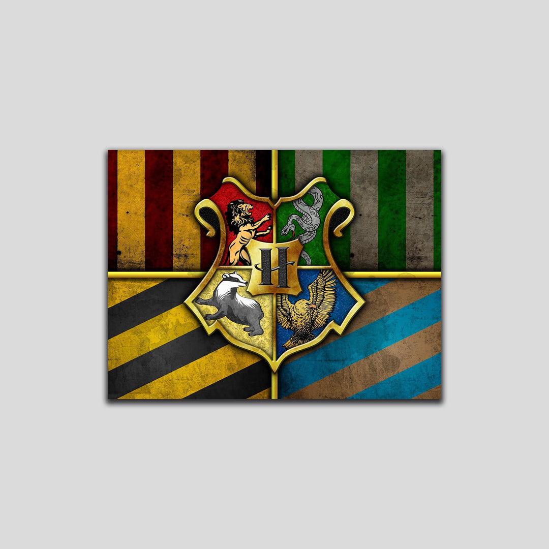 Cuadro escudo Hogwarts  (Envío gratis y pago contra entrega)